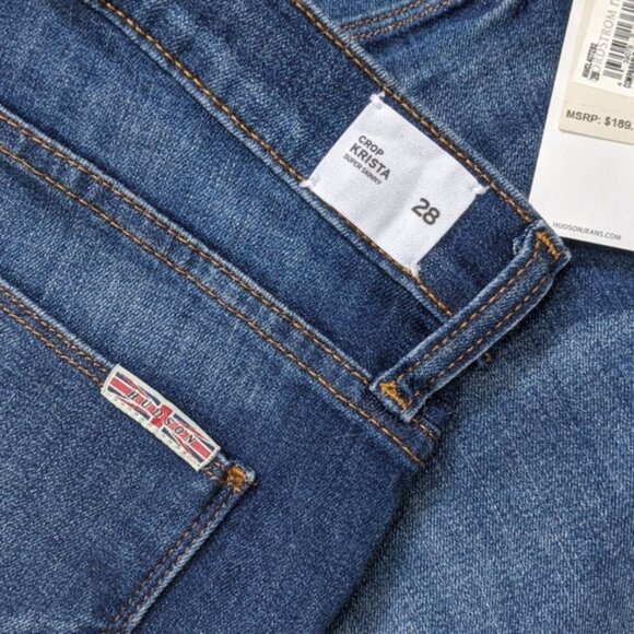 Hudson jeans Krista crop super skinny NWT size 28 - Picture 4 of 5